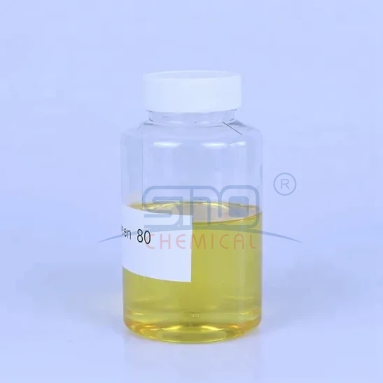 CAS 9005-65-6 Surfactant Cosmetic Food Grade Emulsifier Polysorbate 80 Tween 80